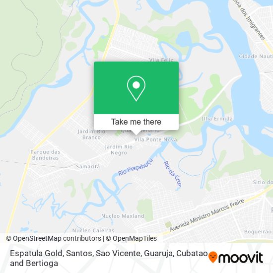 Mapa Espatula Gold