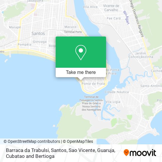 Barraca da Trabulsi map