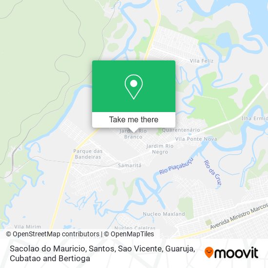 Sacolao do Mauricio map