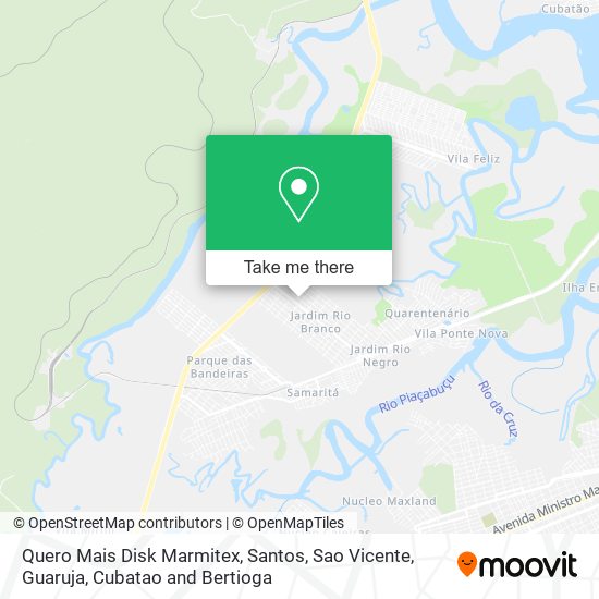 Quero Mais Disk Marmitex map