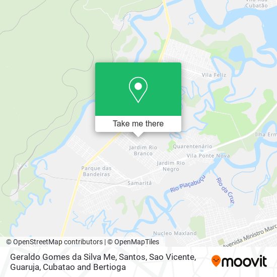 Geraldo Gomes da Silva Me map