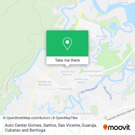 Auto Center Gomes map