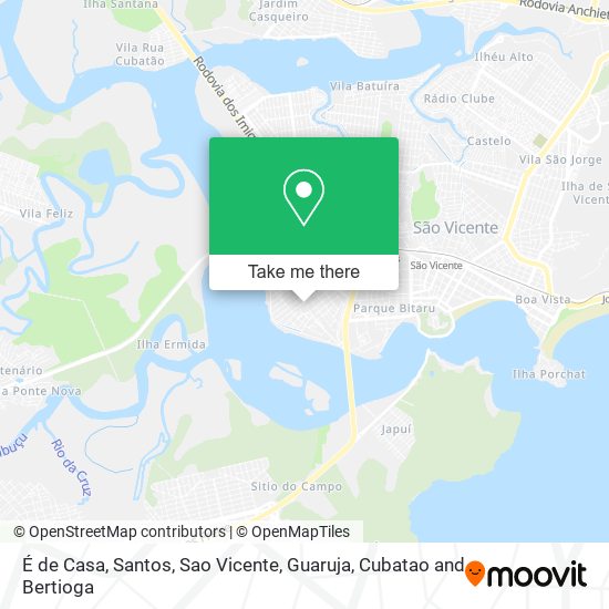 É de Casa map