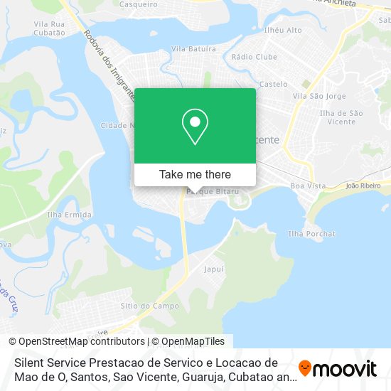 Mapa Silent Service Prestacao de Servico e Locacao de Mao de O