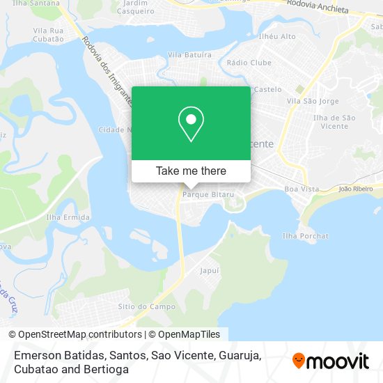 Mapa Emerson Batidas