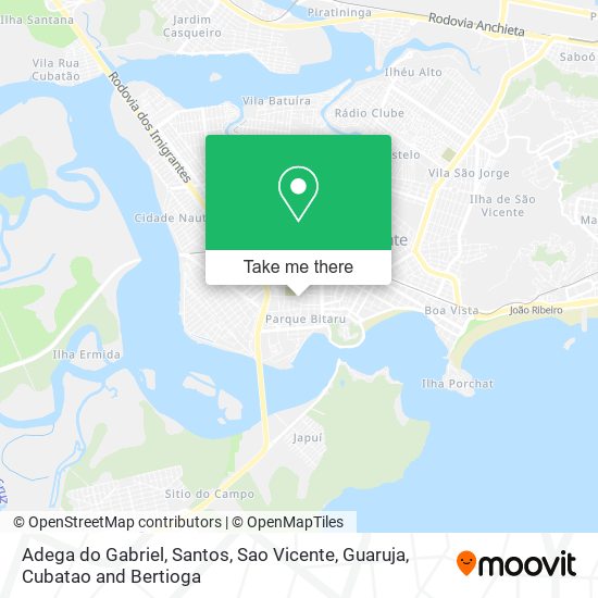 Adega do Gabriel map