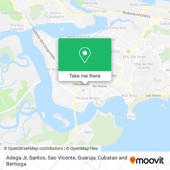 Adega Jr map