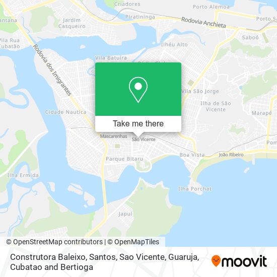 Construtora Baleixo map