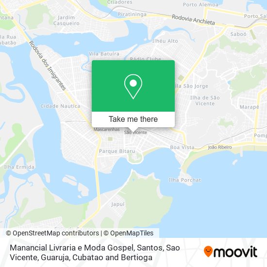 Manancial Livraria e Moda Gospel map