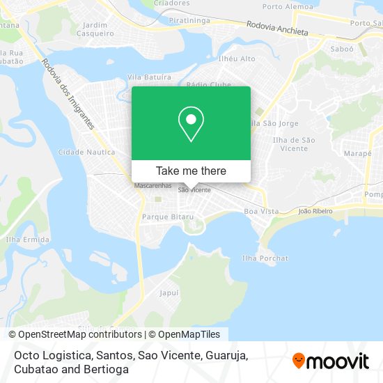 Octo Logistica map