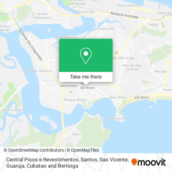 Central Pisos e Revestimentos map