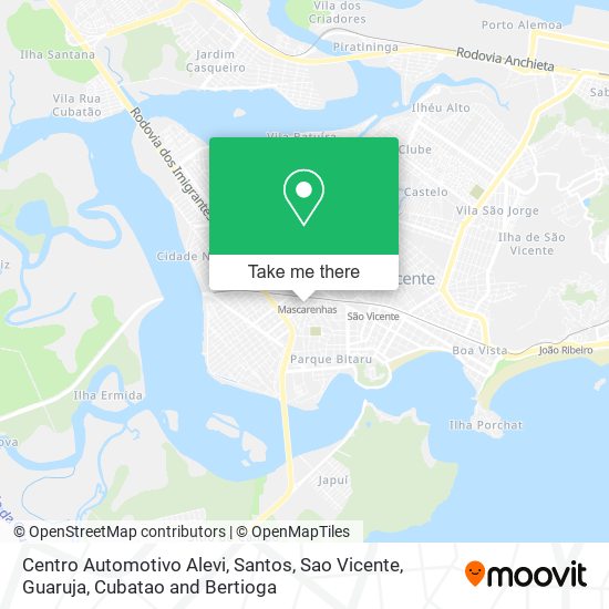 Centro Automotivo Alevi map