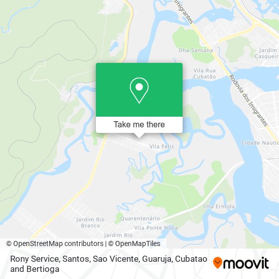 Rony Service map