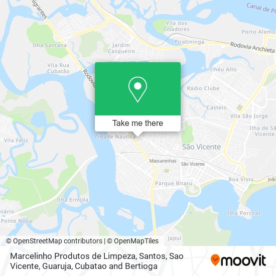 Marcelinho Produtos de Limpeza map