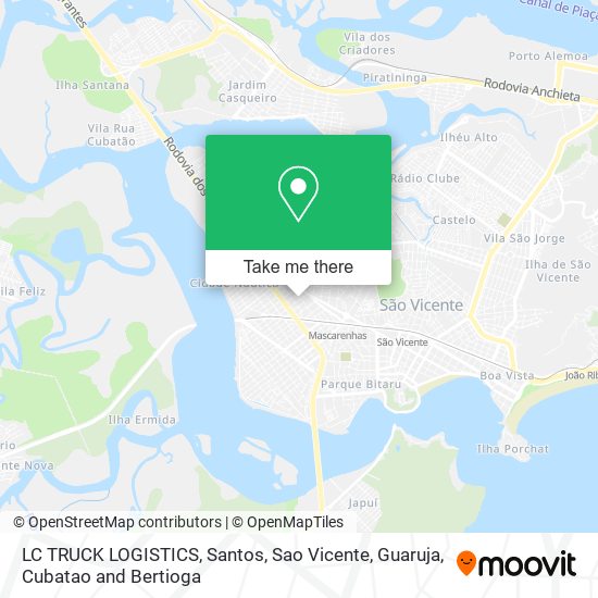 LC TRUCK LOGISTICS map