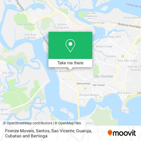 Firenze Moveis map