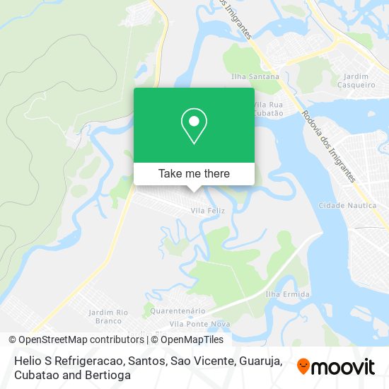 Helio S Refrigeracao map