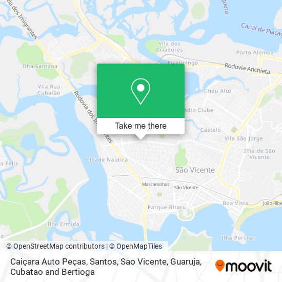 Caiçara Auto Peças map