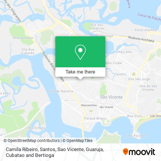 Camila Ribeiro map