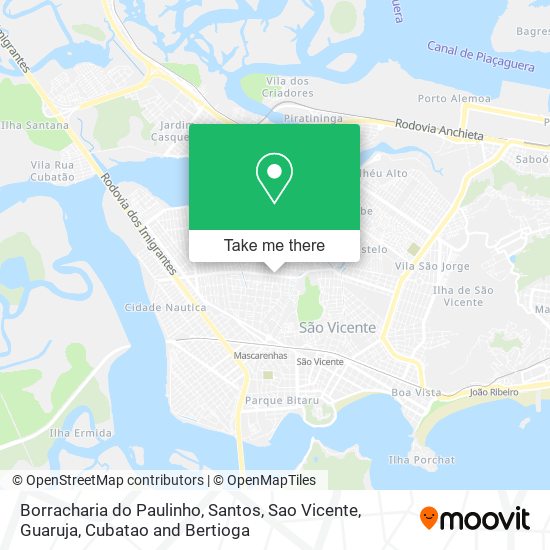 Mapa Borracharia do Paulinho