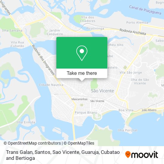 Trans Galan map