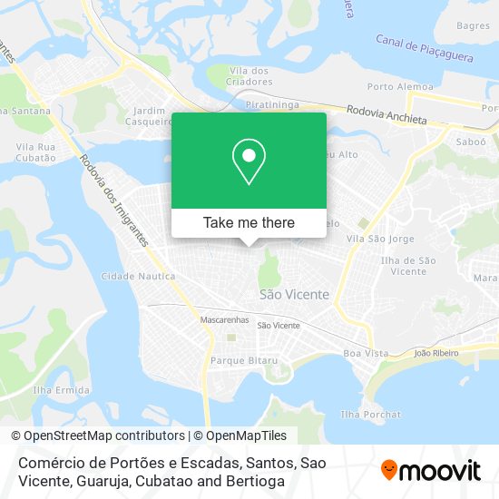 Comércio de Portões e Escadas map