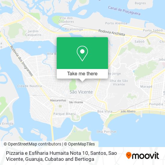 Pizzaria e Esfiharia Humaita Nota 10 map