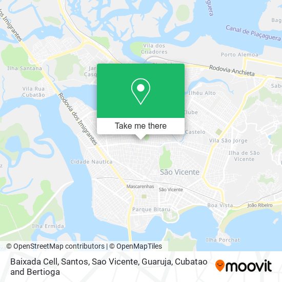 Baixada Cell map