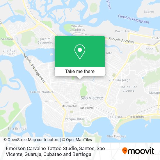 Emerson Carvalho Tattoo Studio map