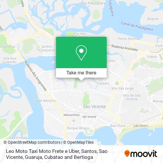 Leo Moto Taxi Moto Frete e Uber map