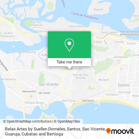 Belas Artes by Suellen Dorneles map