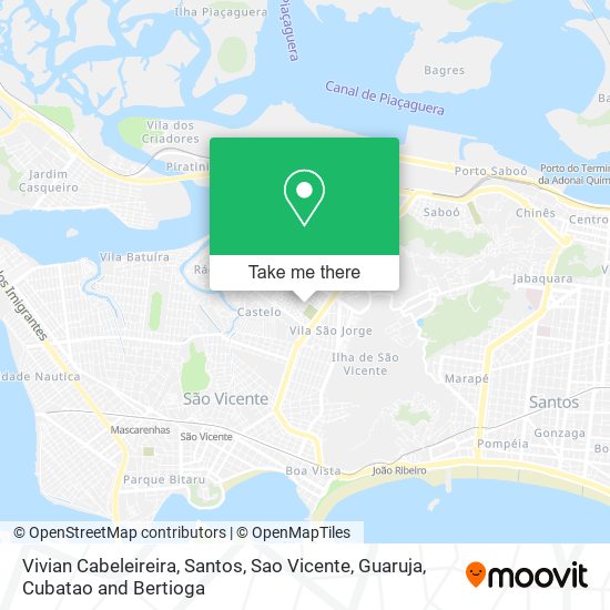 Vivian Cabeleireira map