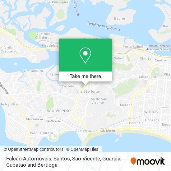Falcão Automóveis map