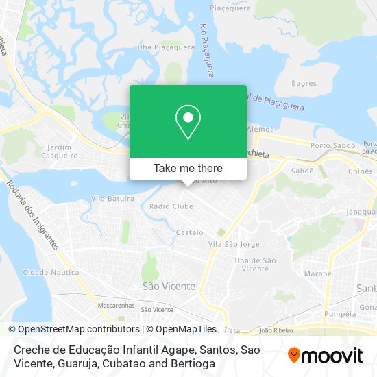 Creche de Educação Infantil Agape map