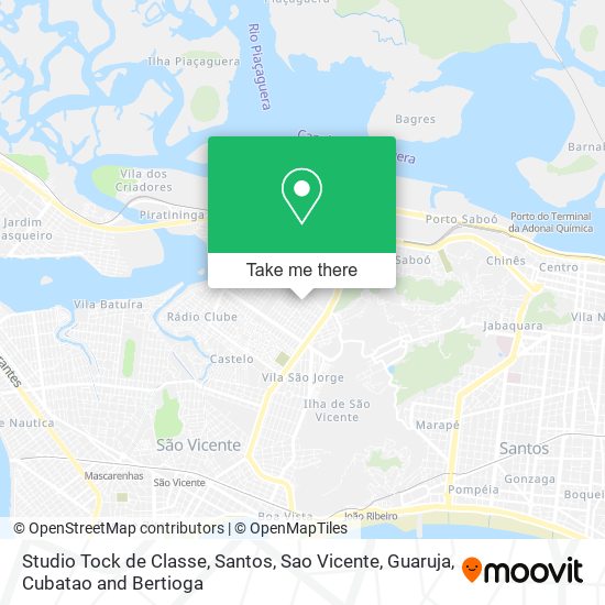 Mapa Studio Tock de Classe