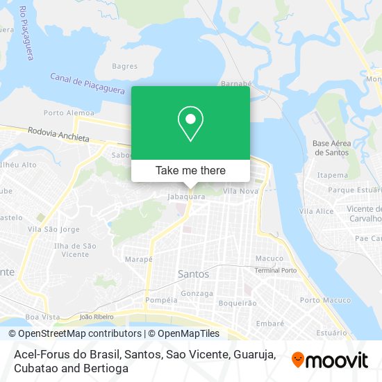 Acel-Forus do Brasil map