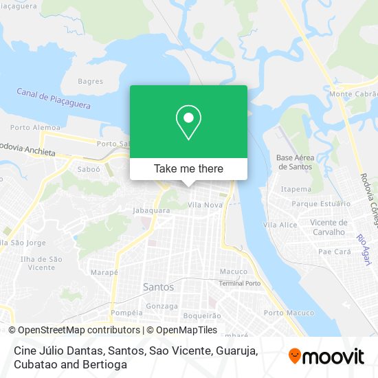 Cine Júlio Dantas map