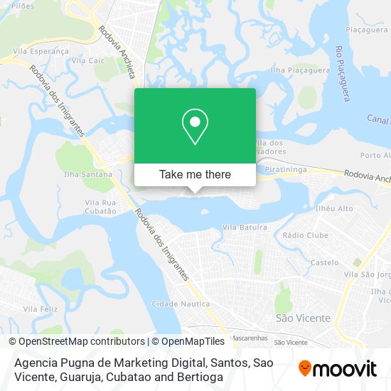 Mapa Agencia Pugna de Marketing Digital