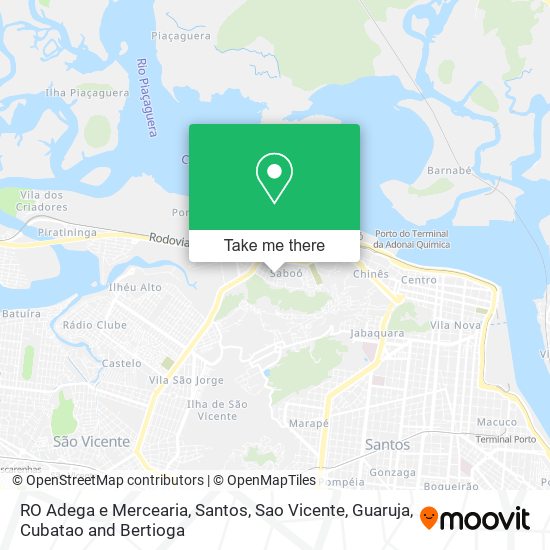 RO Adega e Mercearia map