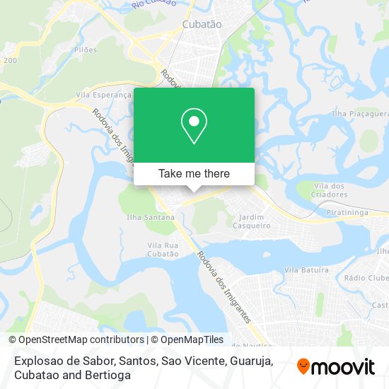 Explosao de Sabor map