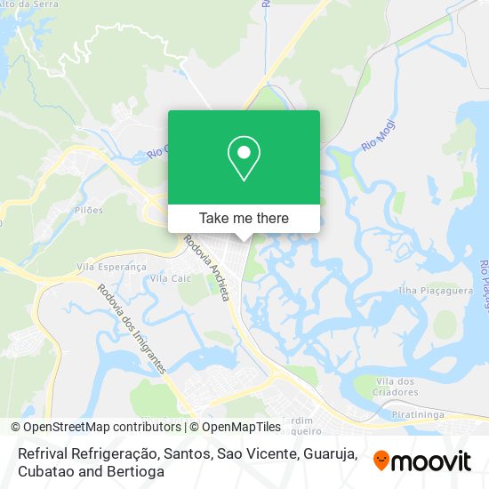 Refrival Refrigeração map