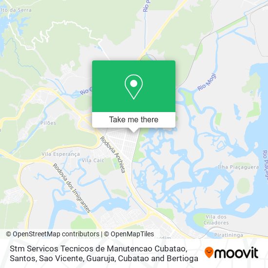 Stm Servicos Tecnicos de Manutencao Cubatao map