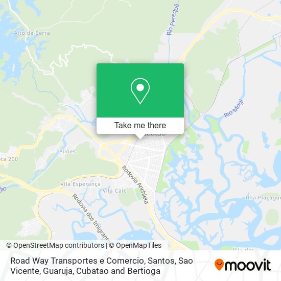 Road Way Transportes e Comercio map