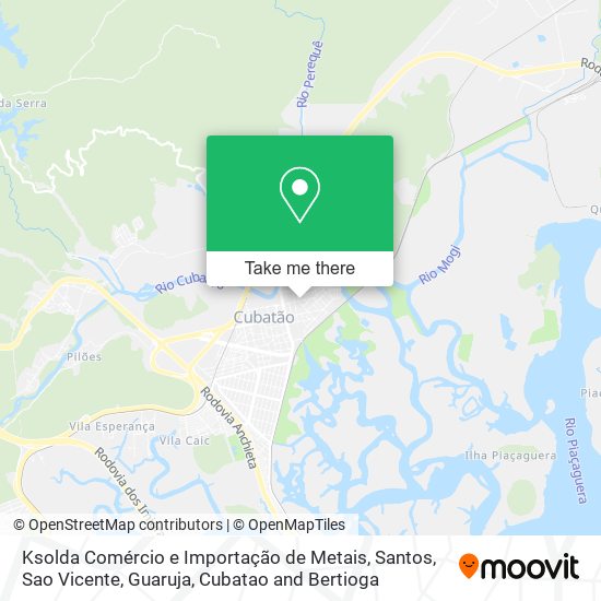 Ksolda Comércio e Importação de Metais map