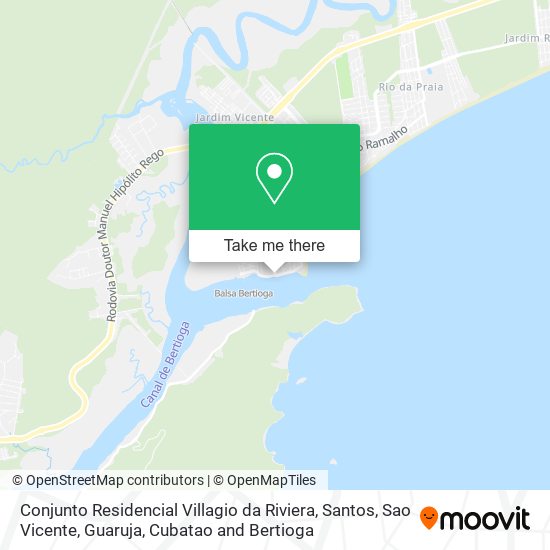 Conjunto Residencial Villagio da Riviera map