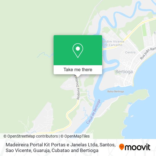 Madeireira Portal Kit Portas e Janelas Ltda map