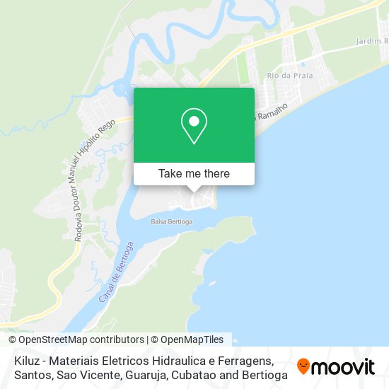 Kiluz - Materiais Eletricos Hidraulica e Ferragens map