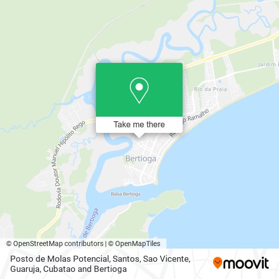 Posto de Molas Potencial map