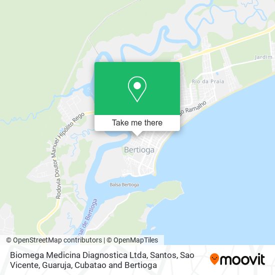 Biomega Medicina Diagnostica Ltda map