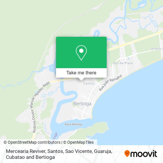 Mapa Mercearia Reviver